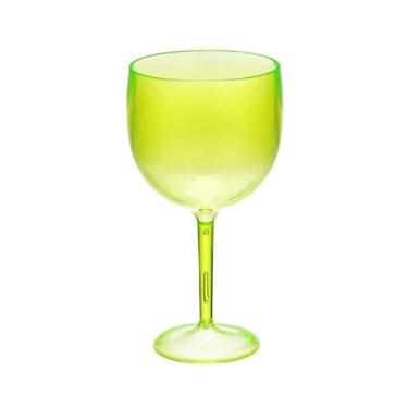 Imagem de Kit Com 12 Taças De Gin para Baladas, Piscina (Verde Neon)