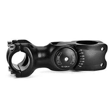 Imagem de Haste de bicicleta, haste de bicicleta de estrada preta para mountain bike para ciclistas