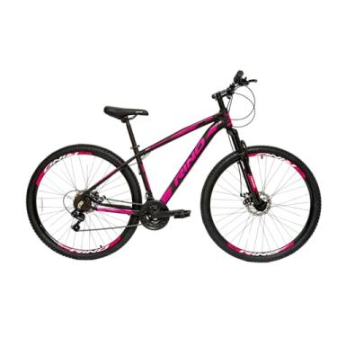 Imagem de Bicicleta Aro 29 Rino Start 21 Velocidades (Preto/Pink, 19)