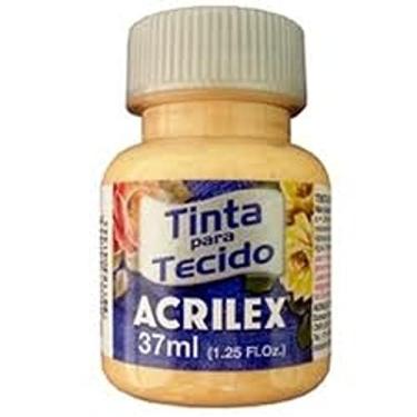 Imagem de Tinta Acrílica Brilhante 37 ml Acrilex Avulso Amarelo Pele 538