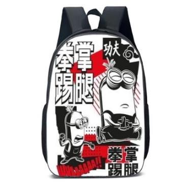 Imagem de MOCHILA ESCOLA INFANTIL JUVENIL ANIME MINIONS-Unissex