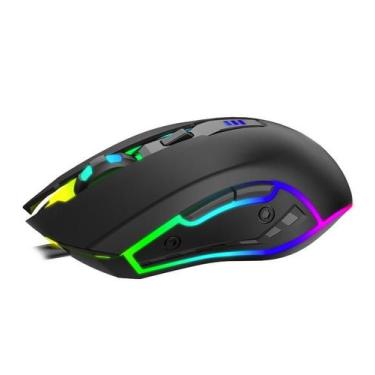 Imagem de Mouse Gamer Rgb Dpi Ajustavel Ergonomico Gt-m10 Lehmox