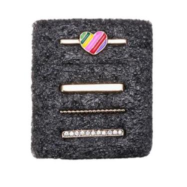 Imagem de Decoração de Pulseira de Relógio Smartwatch - miiqnus, Coração Colorid