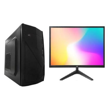 Imagem de Computador PC Completo + Monitor 19" Intel Core i7 4GB SSD 240GB Windo