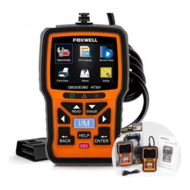Imagem de Scanner Diagnóstico Foxwell Nt301 Obd2 Scanner Automotivo - BLUTU