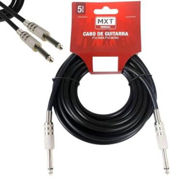 Imagem de Cabo P10 Mxt Emborrachado Mono 5 Metros