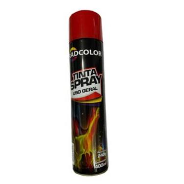 Imagem de Tinta Spray Uso Geral E Automotivo 400ml Radcolor, Vermelho