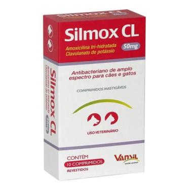 Imagem de Silmox Cl 50mg - 10 Comprimidos Vansil