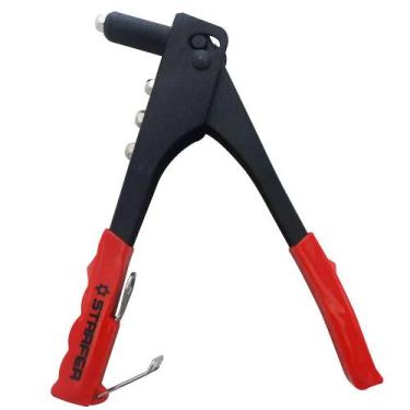 Imagem de Alicate Rebitador Rebitadeira Fixação de Rebites com 4 Bicos - Starfer