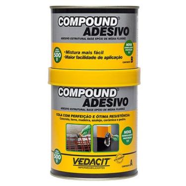 Imagem de Cola Compound Adesivo Para Estruturas - Vedacit