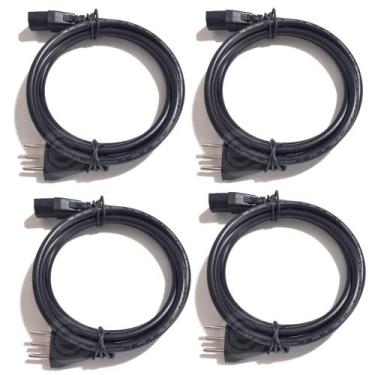 Imagem de  Kit 04 Cabo de AC Trifasico 3X1 Para Regua de AC Amplificado Caixa Am