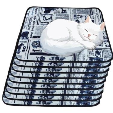 Imagem de 9 Tapetinhos Macios para Dormir Pet Antipulgas 300 Lavagens 70x50 Jorn