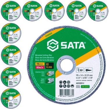 Imagem de Kit 10 Discos Corte Abrasivo de Metal/Inox 4.1/2 Polegada X 1,0MM ST55