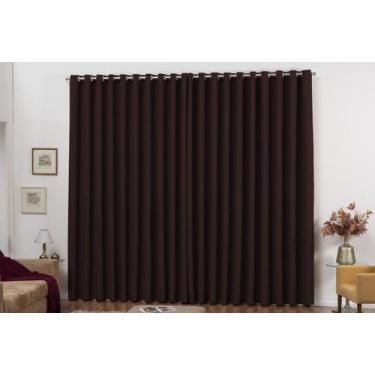 Imagem de Cortina Blackout Corta Luz 100% Sala Quarto 6,00x2,70 Metros - BEAUTY 
