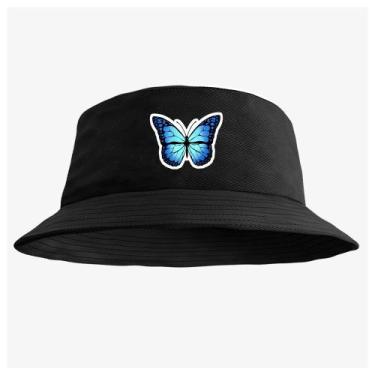 Imagem de Boné Chapéu Bucket Hat Estampado Borboleta - MP Moda Masculina, Único,