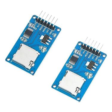 Imagem de DIYables Leitor de módulo adaptador de cartão micro SD para Arduino, ESP32, ESP8266, Raspberry Pi, 2 peças