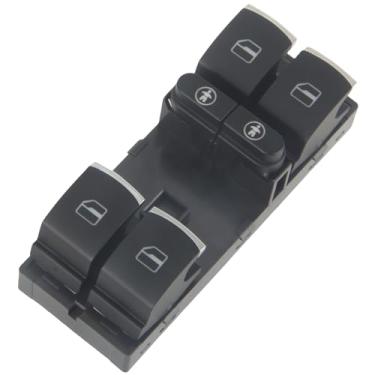 Imagem de Sianxaido 7P6959857 Interruptor mestre de janela elétrica compatível com Touareg 2011 2012 2013 2014 3.0L 3.6L V6 4.2L V8