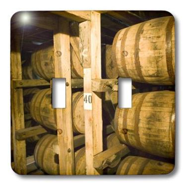 Imagem de 3dRose lsp_90443_2 Kentucky, Makers Mark Bourbon Distillery Us18 Wbi0062 Walter Bibikow interruptor duplo