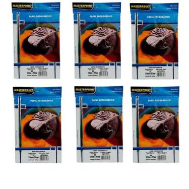 Imagem de Papel Fotográfico A4 Glossy 180g 300 Folhas Masterprint - Masterprint 