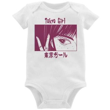 Imagem de Body Bebê Tokio Girl - Foca na Moda, Branco, GG