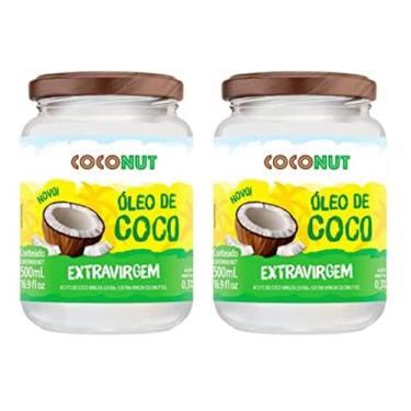 Imagem de Óleo de coco Extra Virgem 500 ml Coconut kit 2 unidades - Qualicoco