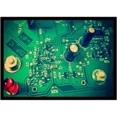 Imagem de Quadro Decorativo Informática Eletrônica Tecnologia Computação Lojas S