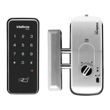 Imagem de Fechadura Digital Intelbras FR201 Interna Preto, Preto