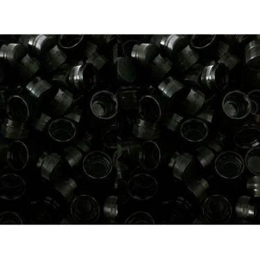 Imagem de 500 Tampas Preta C/ Lacre Vedante Garrafa Pet 28 Mm Atacado - MILÊNIO