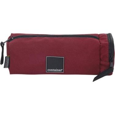 Imagem de Estojo Tecido Container Colors 1 ZIP Vinho - Dermiwil