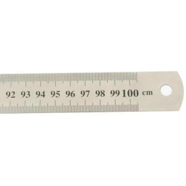 Imagem de Régua de AÇO INOX 100CM 1 - Waleu
