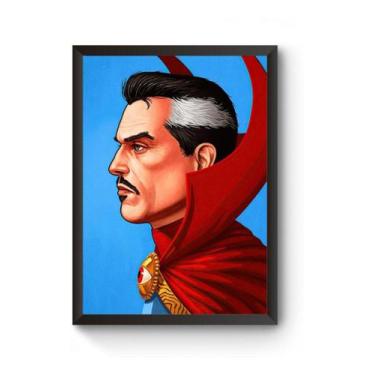 Imagem de Poster Moldurado Dr Estranho - Fanarte