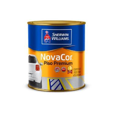 Imagem de Tinta novacor piso premium fosco amarelo demarcação 900ml - 000006