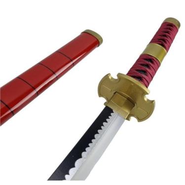 Imagem de Espada Roronoa Zoro Katana Kitetsu Bambu Led Cosplay One