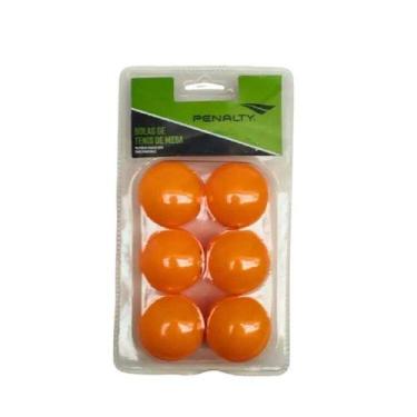 Imagem de Kit Bolas de Tenis de Mesa Penalty XXIII - Laranja