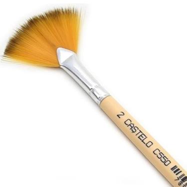 Imagem de Pincel Castelo Série Creme C550 Leque - Pincéis castelo, 02