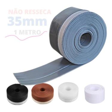 Imagem de Veda Porta De Blindex Com Borracha Silicone vedação contra insetos poe