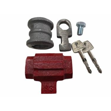 Imagem de Cadeado De Piso Soleira Para Porta De Aço Modelo King Tetra - SAO SALV