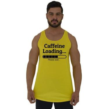 Imagem de Regata Longline Estampada Masculina MXD Conceito Caffeine Loading, Ama