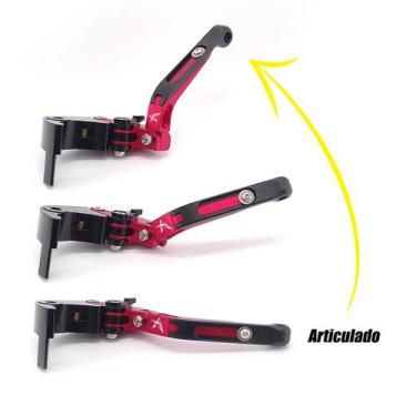 Imagem de Manete Esportivo Extensível Moto Buell Ulysses Xb12x Xt Xb12 Xb9 - Sem