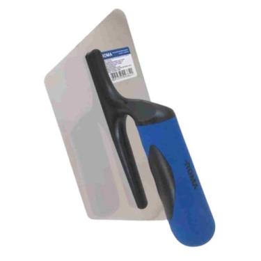 Imagem de Desempenadeira Trapézio aço Inox Cabo Emborrachado Roma Para efeito Ma