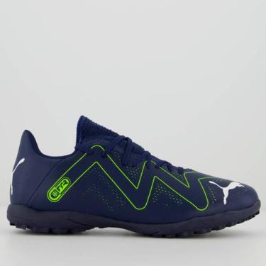 Imagem de Chuteira Puma Future Play TT BDP Society Azul Marinho, 43