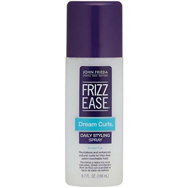 Imagem de John Frieda Frizz-Ease Dream Curls Spray de Modelagem Diária, 6,7 Fl Oz (Pacote com 4)