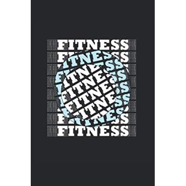 Imagem de Fitness notes, for fitness athletes: This fitness notebook journal is well suited for recording fitness successes, bodybuilding successes or ... pocket book size 6 * 9 a notebook that fits.