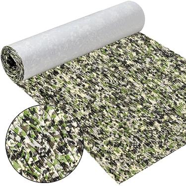 Imagem de Timgle Piso de barco EVA Foam Deck antiderrapante autoadesivo para barco marítimo tapete diamante prancha de surf tapetes de barco (estilo fresco, 94,5 x 35,4 polegadas 23,2 m²)