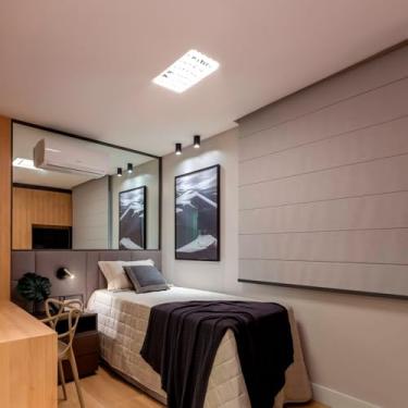 Imagem de Cortina Persiana Romana Blackout 1,10 (Lar) x 1,60 (alt) (Tóquio 04 - Acabamento Preto)