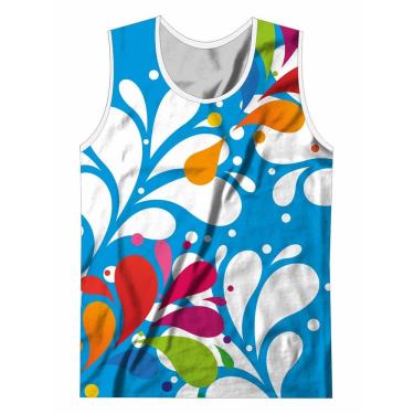 Imagem de Abadá Regata Adulto Carnaval Fantasia Bloquinho Tamanho Especial Plus Size