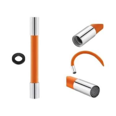 Imagem de Extensor de Torneira 360° - Flexível, Giratório e de Silicone para Coz
