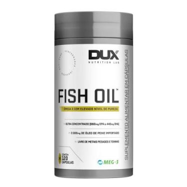 Imagem de Fish Oil Ômega 3 Dux Nutrition Lab com 120 Cápsulas