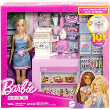 Imagem de Boneca Barbie Profissoes - Cinjundo de Cafeteria MATTEL