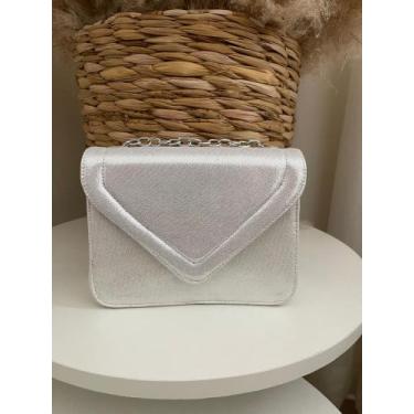 Imagem de Bolsa Feminina Carnaval Bag Mini Transversal Alça De Corrente Bolsa Fe